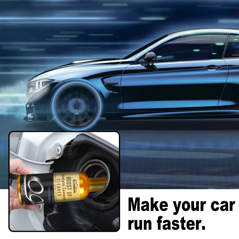 High-Performance Catalyst Cleaner - Removes Carbon Deposits from Exhaust System
