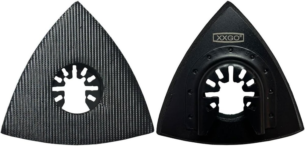 105-Piece Oscillating Multi Tool Sanding Kit with Triangle & Finger Pads