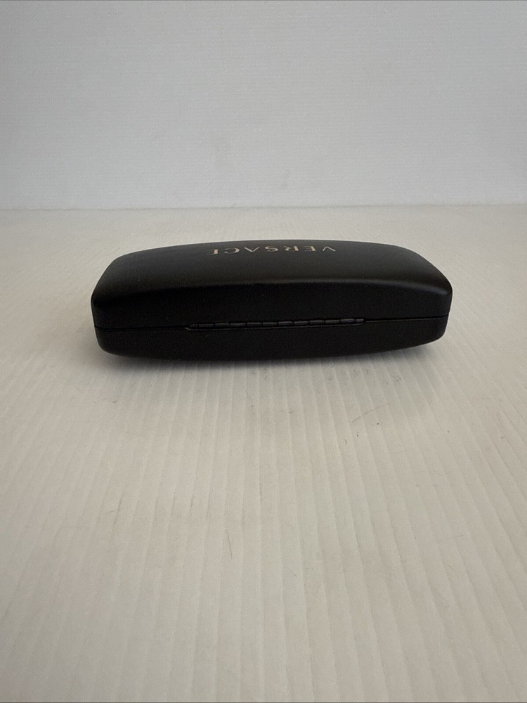Versace Authentic Hard Sunglasses Holder Clamshell Case - Black