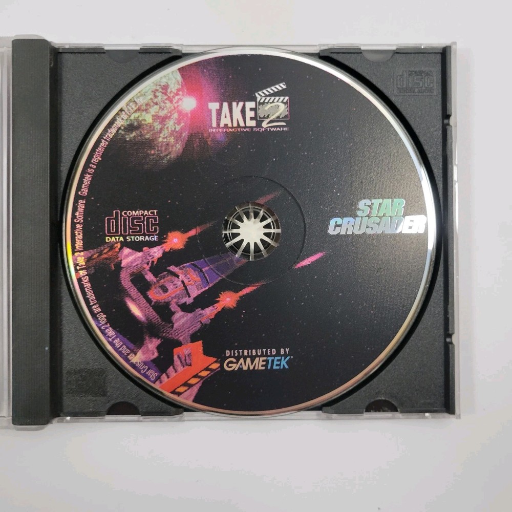 ITHistory (1994) IBM PC Software: STAR CRUSADER (Take 2/ Gametek) CD