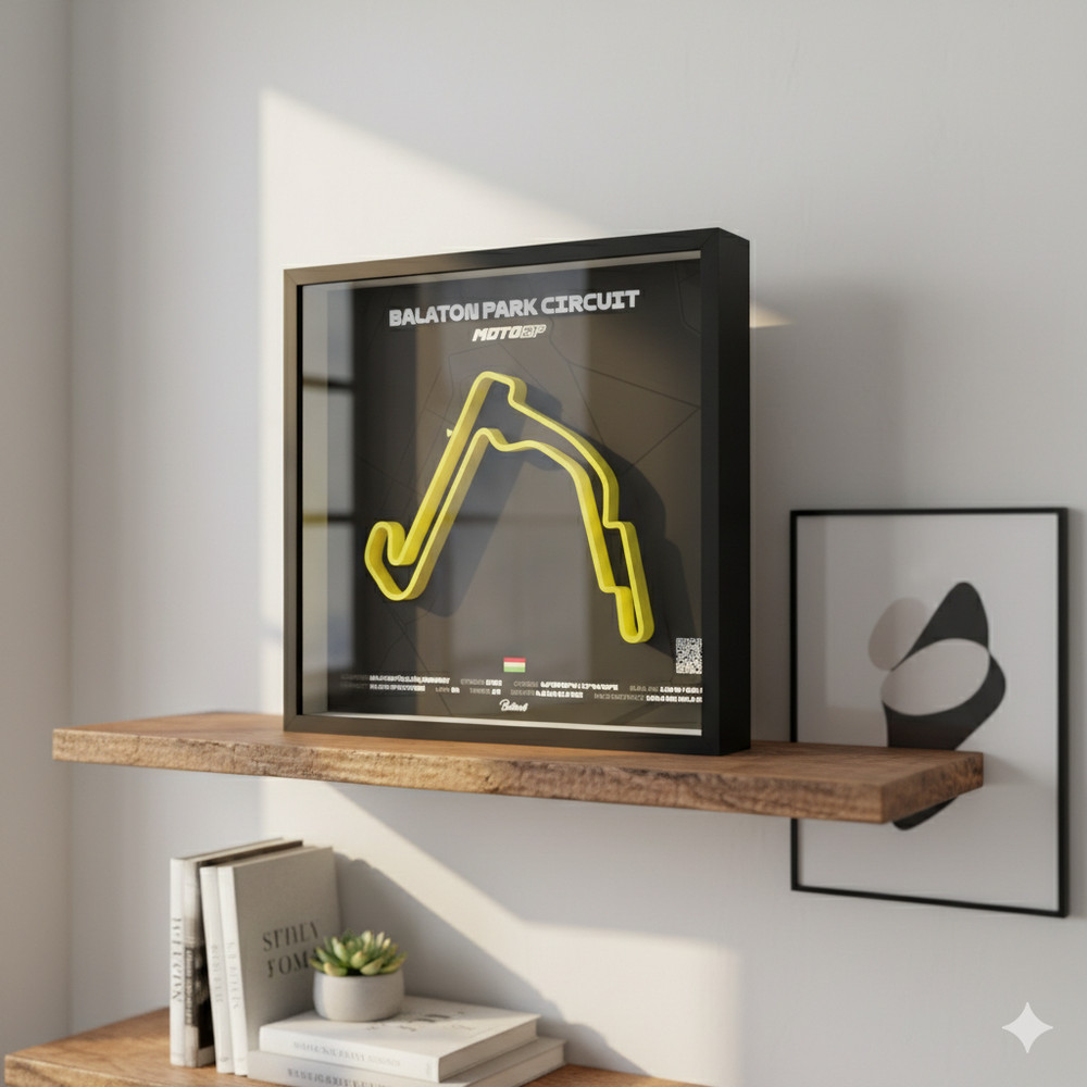 Balaton Park Circuit MotoGP Shadow Box
