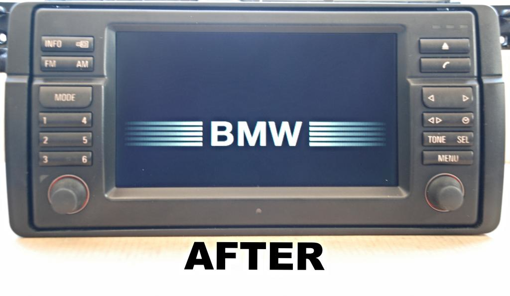 LCD for BMW NAVIGATION MONITOR RADIO DISPLAY WIDE SCREEN E38 E39 E46 540 740 M3