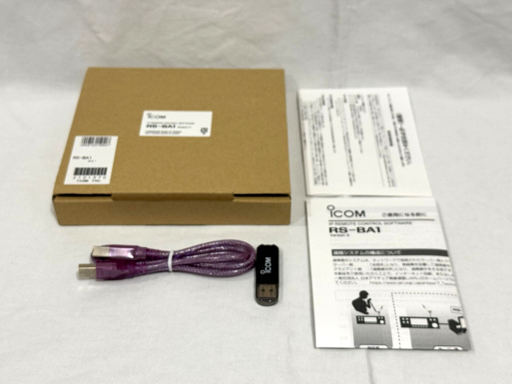 ICOM RS-BA1 Version2 IP Remote Control Software from Japan NEW