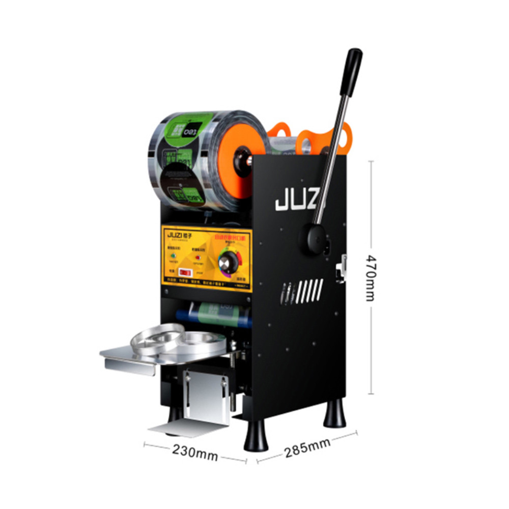 220V Semi-automatic Cup Sealing Machine Hand Press Milk Tea Cup Capper Sealer