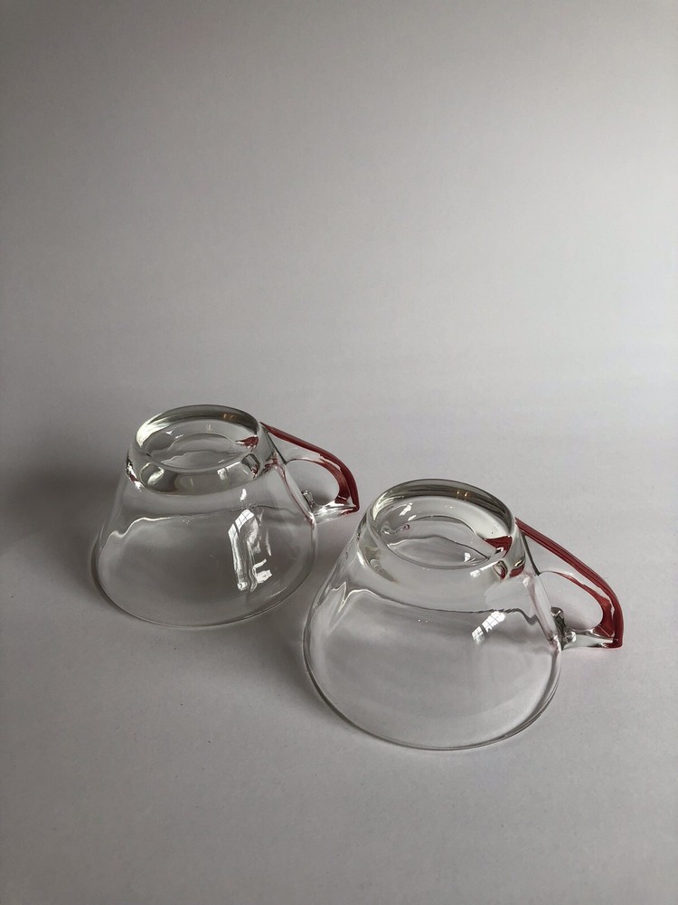 Mid-century Modern Sharp Style Tea Cups (2)