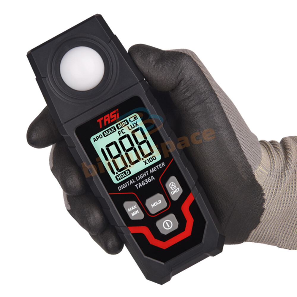 TA636A Digital Light Meter Illuminance Lux Meter Illuminometer Handheld Ambient