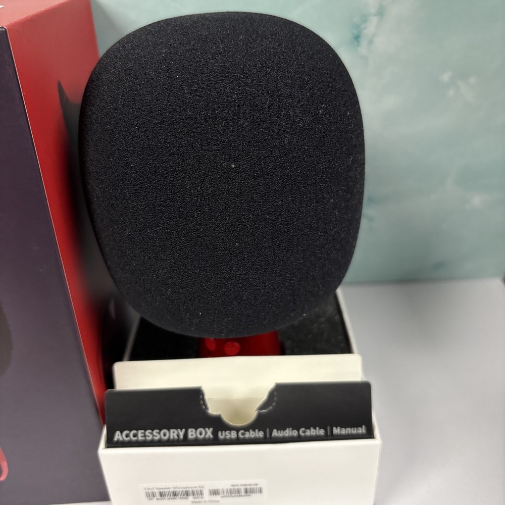 Calf G2 Bluetooth Karaoke Speaker Microphone read description