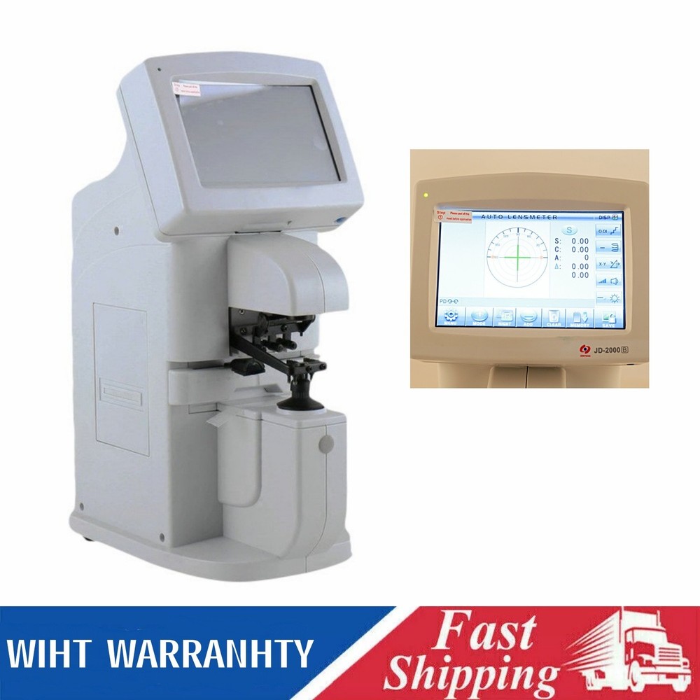 JD2000B Digital Automatic Lensometer PD Measurement Optometry Focimeter 110V
