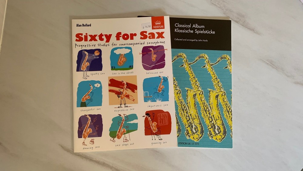 Saxophone ~ Sheet Music Book Duo Bundle