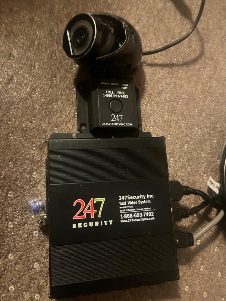 Taxi 24/7 Security Camera video system