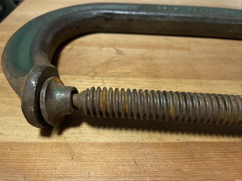 Wright Tool Co 8” C Clamp Heavy Duty 90408B