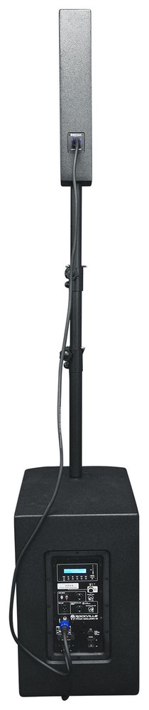 DJ Package w/(2) TITAN COLUMN 12 Powered Array Column Speakers+Sub+Facade+Lights