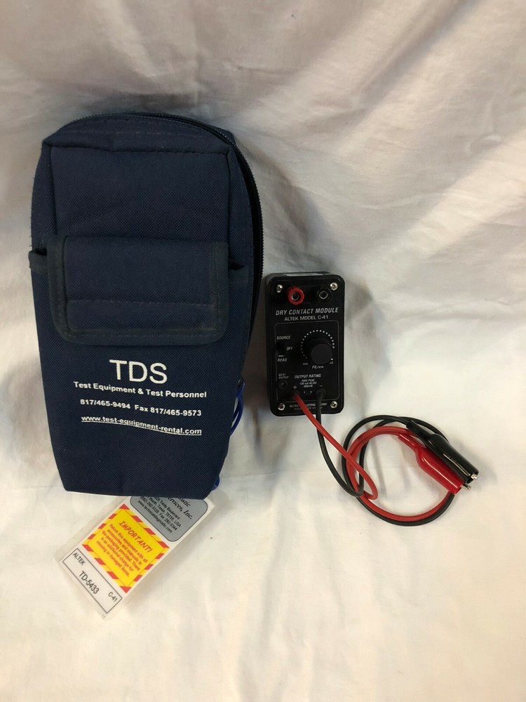 [USED] Altek C-41 Dry Contact Module + Performance Test Certificate