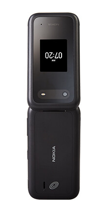 Tracfone 2.8" Nokia Flip 2760 with 1200 Talk/Text/Data Plan 2 Pack
