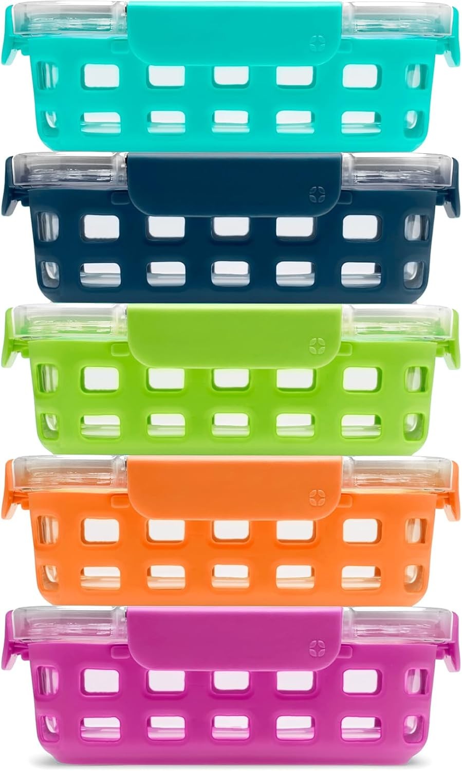 ELLO DURAGLASS 10-PIECE CONTAINER SET - NEW