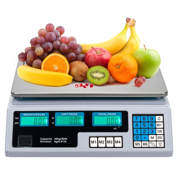 ACS-30 40kg/5g Digital Price Computing Scale for Vegetable US Plug