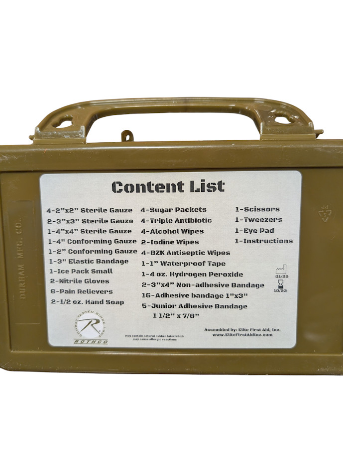 Olive Drab General Purpose First Aid Kit