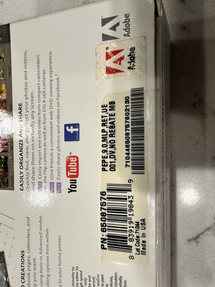 Adobe Photoshop Elements 9 & Adobe Premiere Elements 9 - Upgrade for PC, Mac