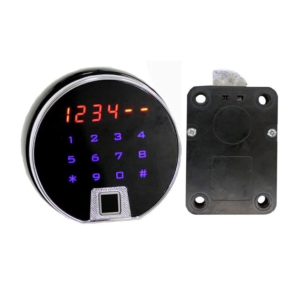 LED Touch Display Gun Safe Electronic Lock Fingerprint Swingbolt Safe Lock