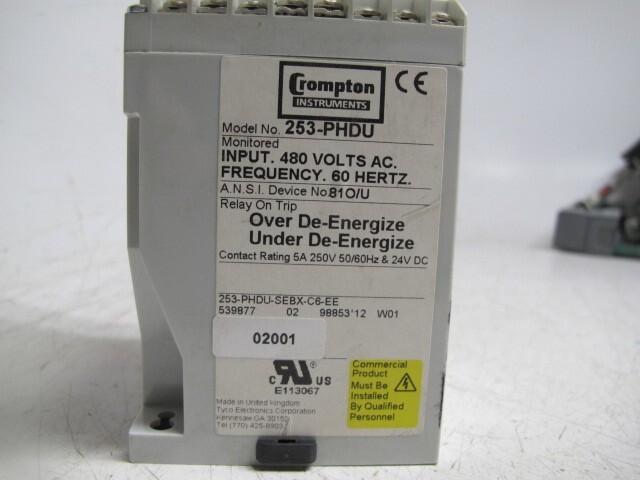 Crompton 253-PHDU PROTECTOR RELAY