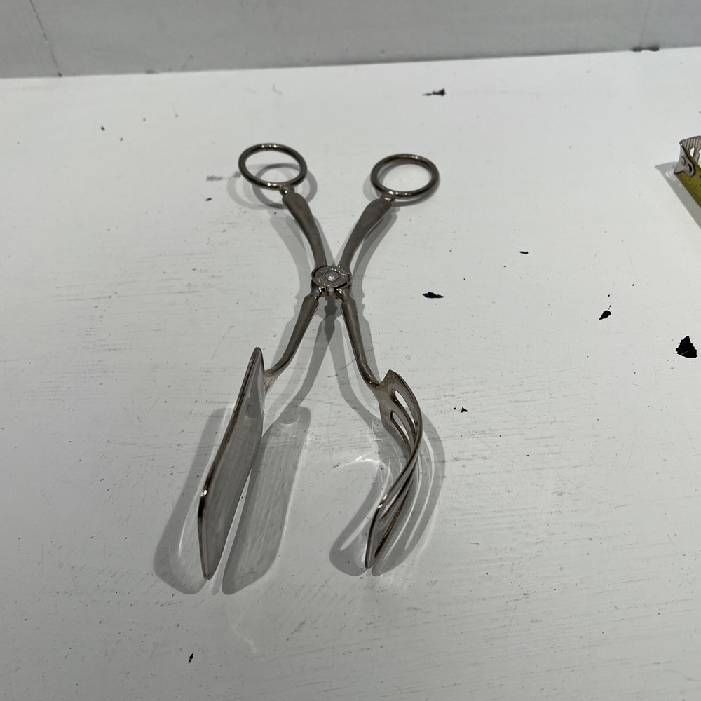 TAUNTON MADE IN ITALY SILVER PLATED THONGS VINTAGE