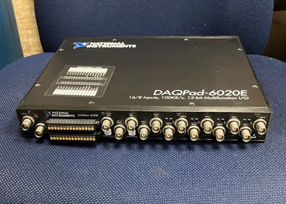 National Instruments, Pt # 185482A-01, Mod # DAQPAD-6020E, Module Input/Output