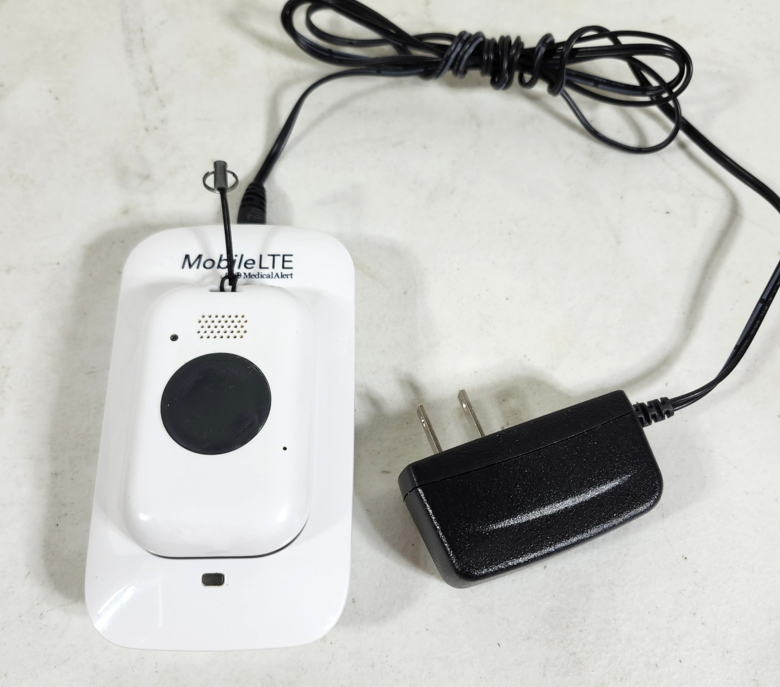 Medical Alert system Model ANH1118-03 By Lifeline Emergency Necklace And Charger