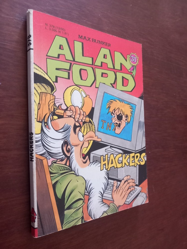 ALAN FORD I SERIES COMIC NO. 378 HACKERS