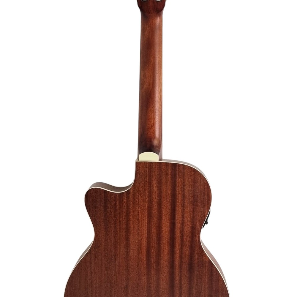 Haze Matte C551BCEQSM Solid Top Thin Body Arched Back Classical Guitar