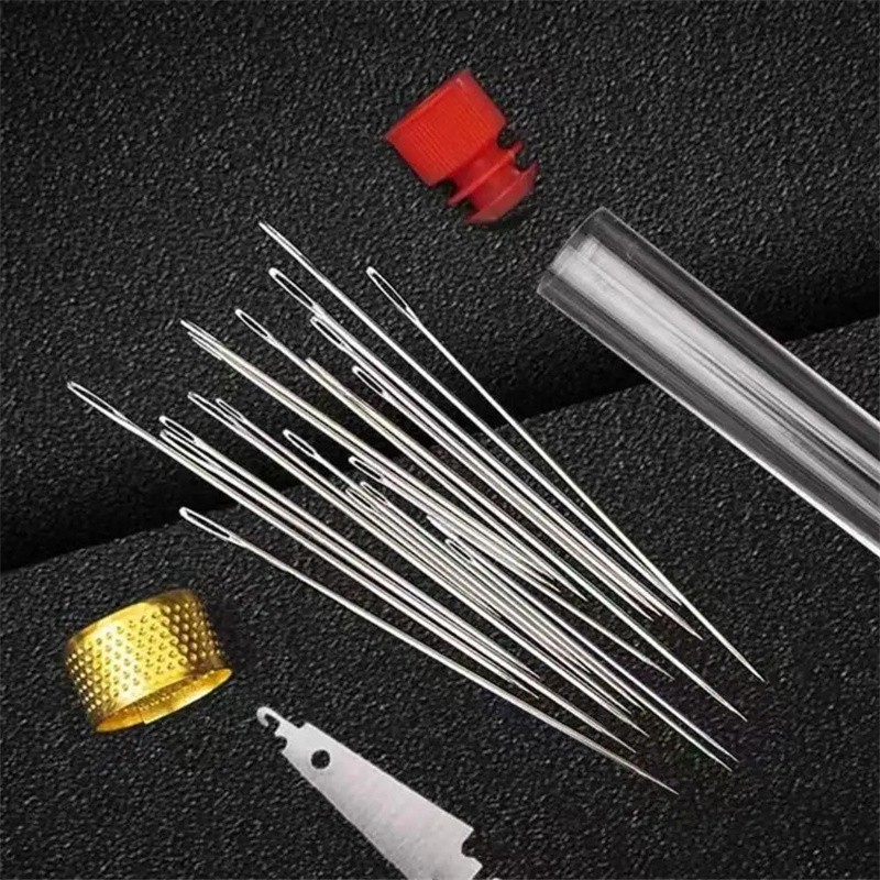 34PCS Sewing Tool Set,Needles Thread Hand Repair Tool,Portable Sewing Kit