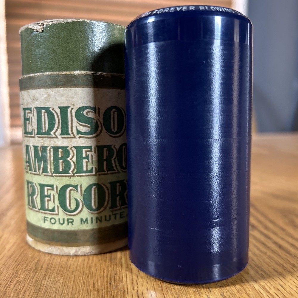 Edison Cylinder Record I'm Forever Blowing Bubbles 3798 Clark & Ballard Untested