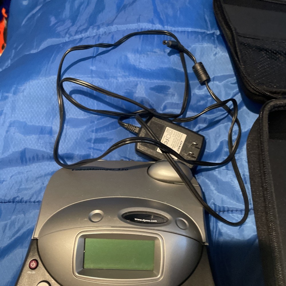 DYMO ExecuLabel LM350 Label Maker Portable Tag Printer Home/ AC Adapter