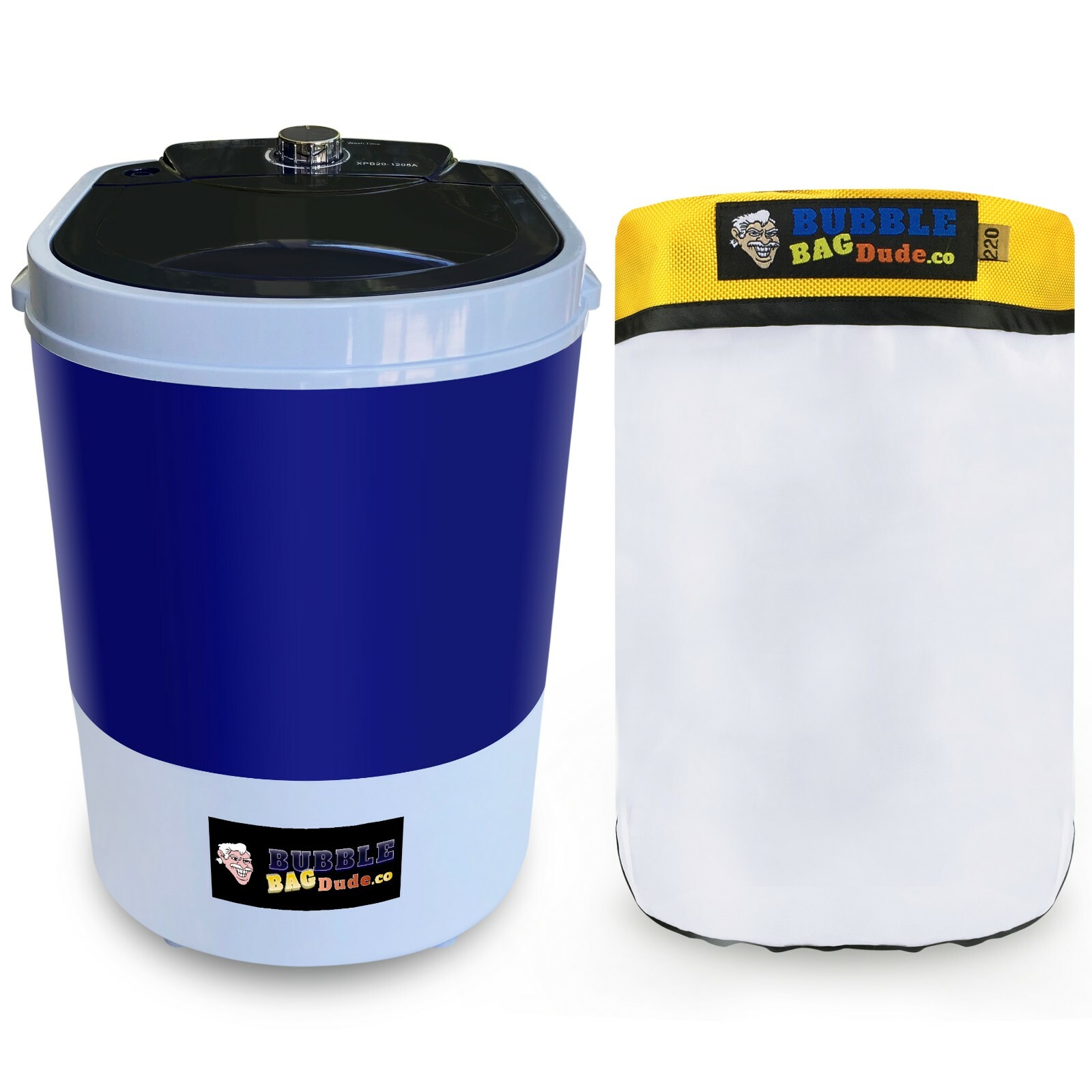 BUBBLEBAGDUDE Bubble Machine 5 Gallon with 5 Gallon Zipper Bag Bubble Hash Bags