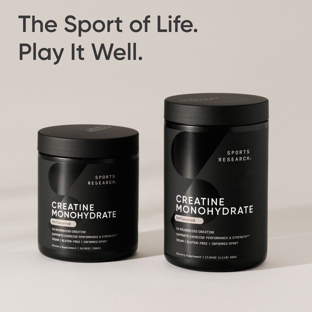Creatine Monohydrate - Gain Lean Muscle, Improve Performance and Strength (500g)
