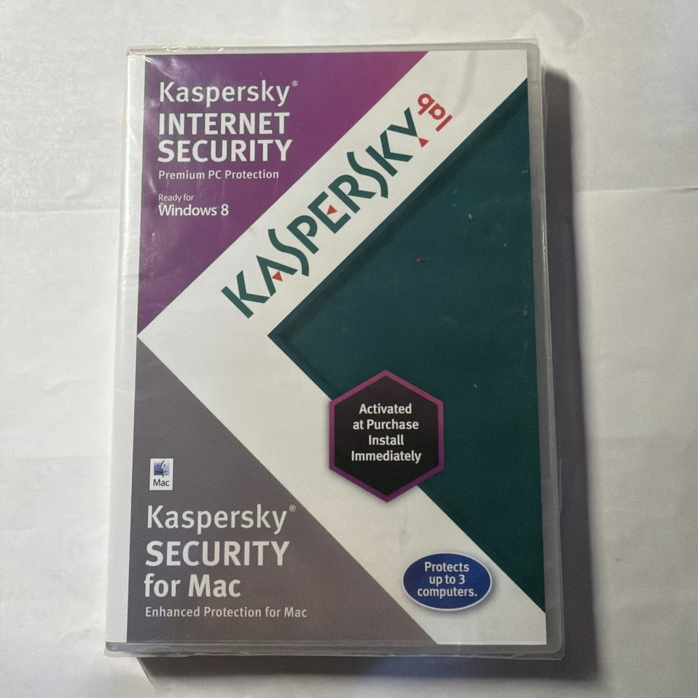 Kapersky Internet Security Premium Protection Version for  Mac NEW 3 devices