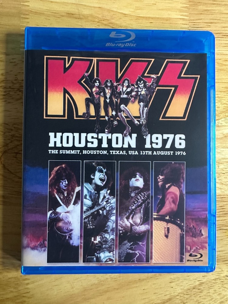 KISS - Live at Houston Summit 1976 Remastered Blu-ray Paul Stanley Gene Simmons