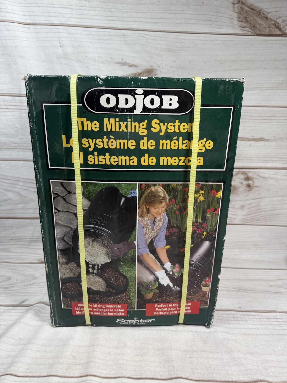 Odjob The Mixing System The Revolutionary Mixing System Concrete 40-80 Lb Bags