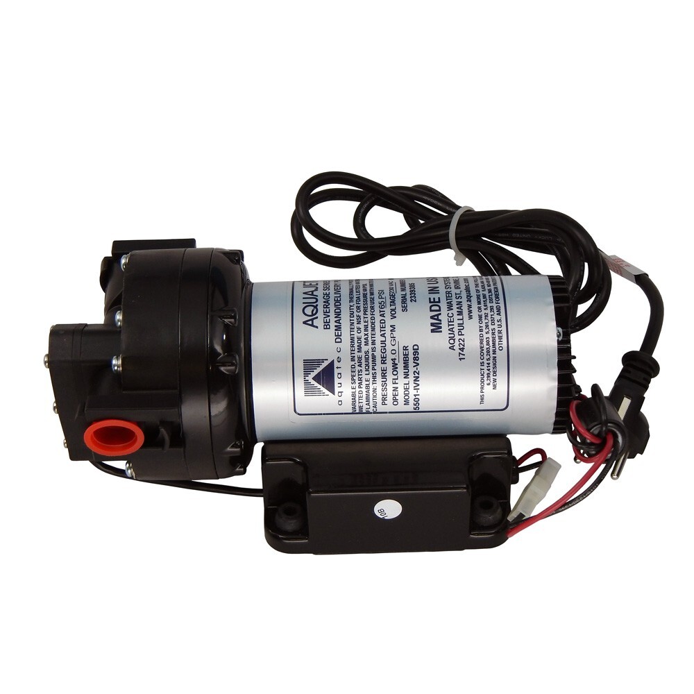 Aquatec 230 Volt Pump for Beverage Stations or Reverse Osmosis Systems