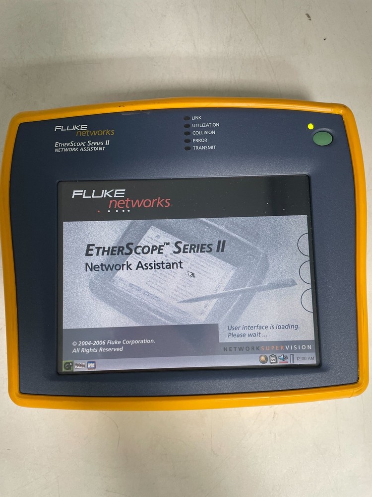Fluke Networks EtherScope Series II and NetTool 10/100