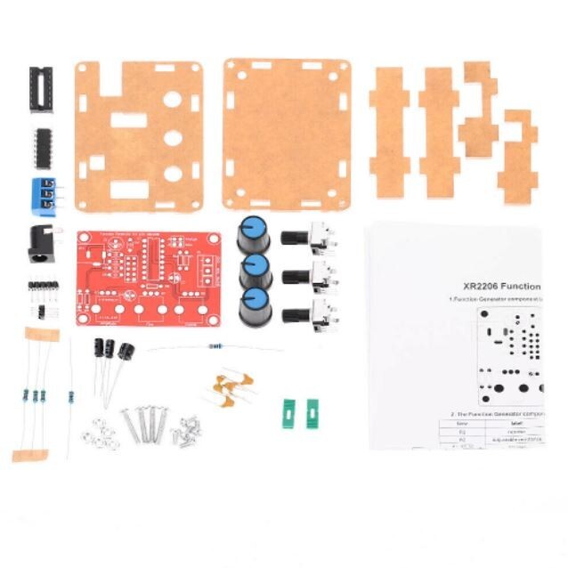 DC Function Signal Generator Sine/Triangle/Square Wave 1Hz – 1MHz with case