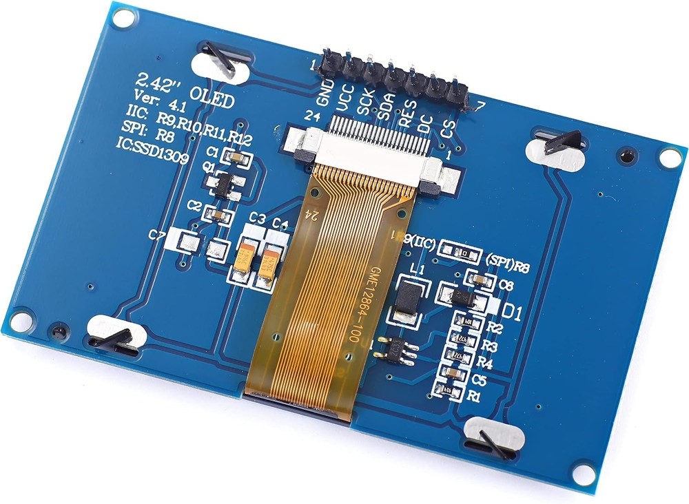 2.42 inch 128x64 OLED LCD Display Module