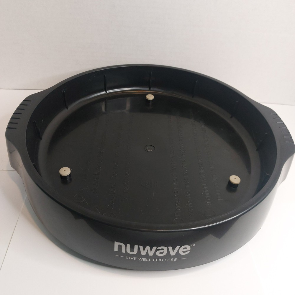 NuWave Pro Plus 20601 Replacement Base Bottom Tray Black Replacement OEM