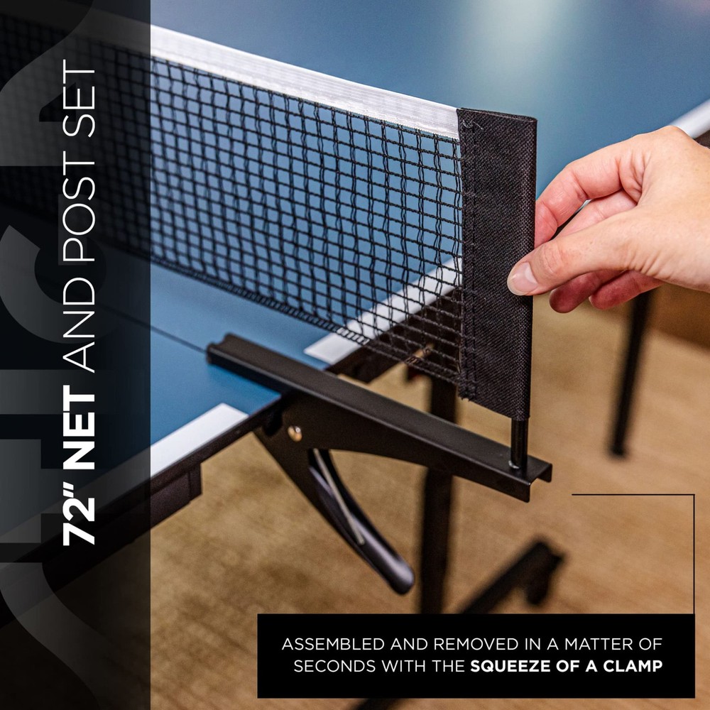 STIGA Advantage Ping Pong Table 13mm QuickPlay Assembly Playback Mode
