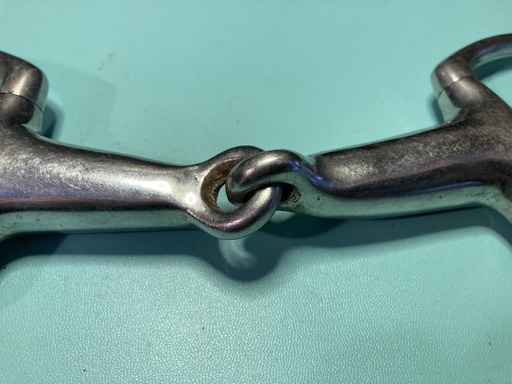 Eggbutt Snaffle Bit - Stainless Steel Horse Bit