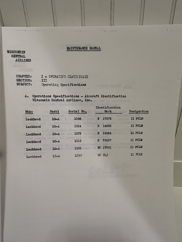 Model 10A Maintenance Manual Older Copy Thick & Heavy