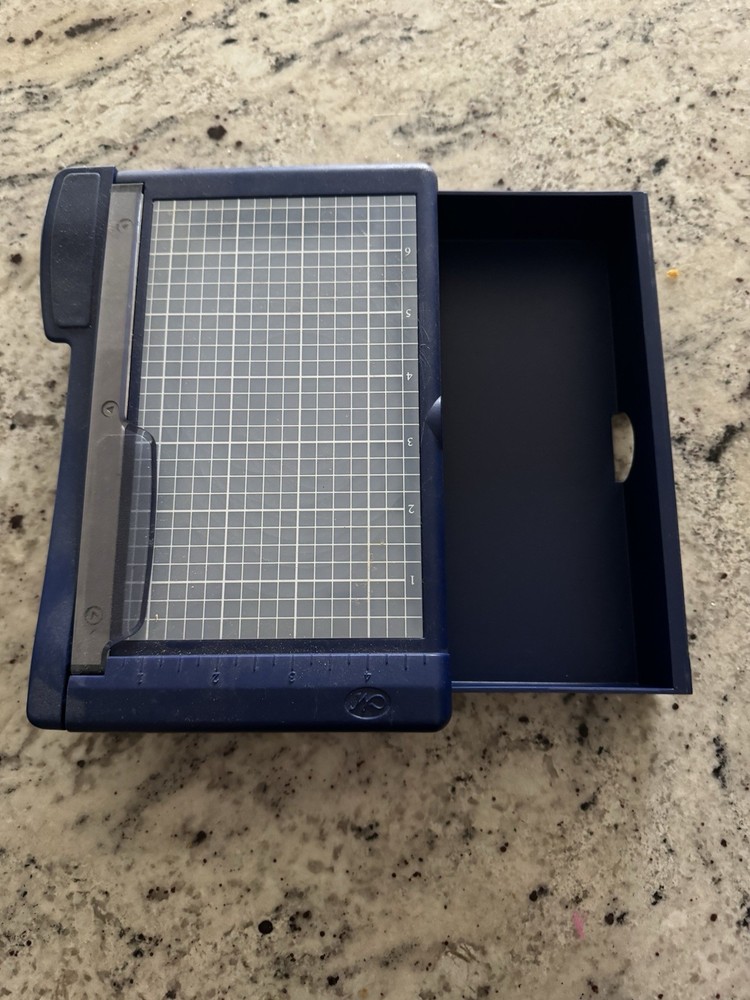 Creative Memories Paper Trimmer w/ Grid Surface, Scrap Drawer