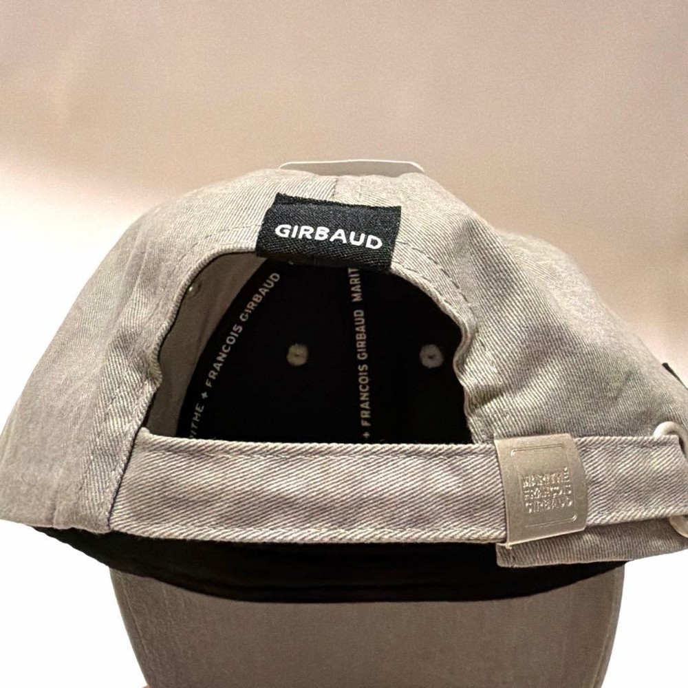 MARITHE + FRANCOIS GIRBAUD Gray Logo Cap with Adjustable Strap