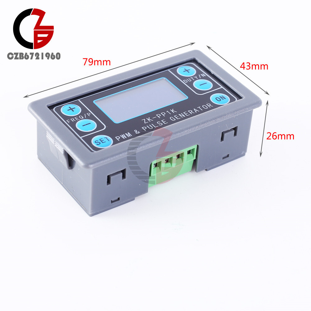 Dual Mode PWM Generator & Pulse Generator Frequency Duty Cycle Adjustable Module