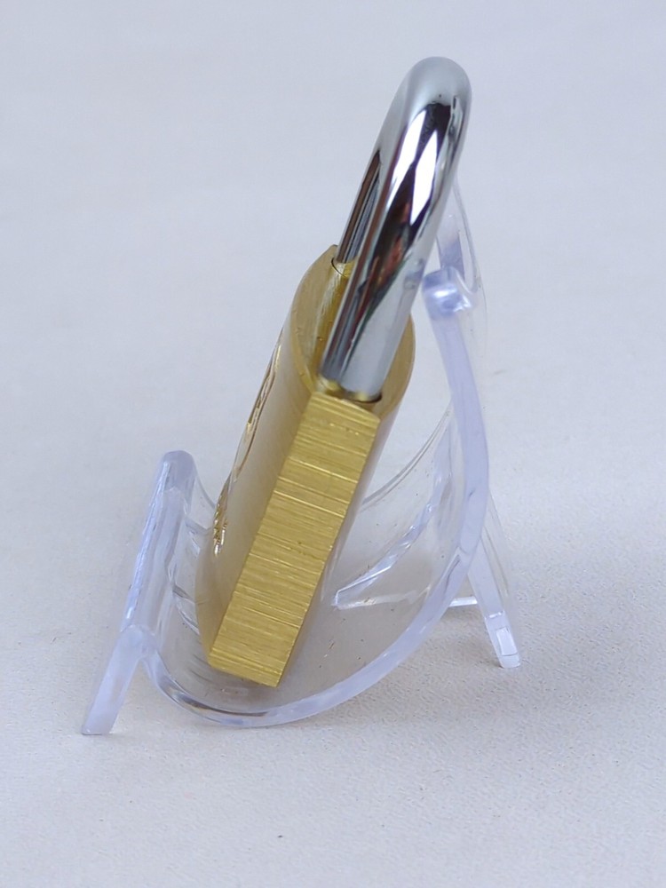 BRINKS Solid Brass Body KEYED LOCK, Weather Resistant, CUT RESISTANT to 2,400lbs