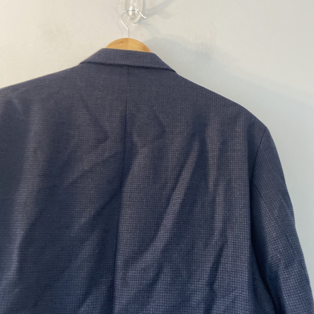 BHS Blazer Suit Jacket 44” Chest Blue 95% Wool